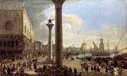 CARLEVARIS, Luca The Wharf, Looking toward the Doge s Palace china oil painting reproduction